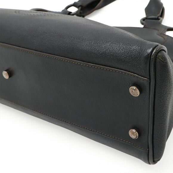 Cartier Marcello Leather Handbag Black